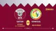 Programación del Qatar vs Senegal por el Grupo A del Mundial Qatar 2022.