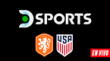 DirecTV Sports transmitirá el encuentro entre Países Bajos y Estados Unidos