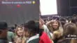 Fans reconocen a Karime Scander en concierto de Morat y le gritan 'Alessia'