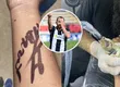 Usuario sorprendió desde su Twitter al compartir su tatuaje del autógrafo que recibió del goleador de Alianza Lima.
