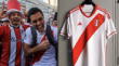Hinchas de River destacan camiseta de la Selección Peruana.