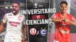 Universitario vs Cienciano se enfrentan en el Estadio Monumental.
