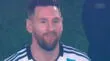 Lionel Messi lloró tras el gran recibimiento a la Selección Argentina