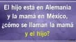 ¿Cuál es la respuesta? Averigua cómo se llaman la madre y el hijo aquí