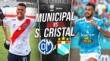 Municipal vs Sporting Cristal se enfrentan en la fecha 10 del Torneo Apertura