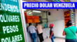 Discover the exchange rate of the dollar in Venezuelan territory.