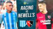 Racing vs Newell's juegan el el  Cilindro de Avellaneda por la Liga Profesional Argentina 2023