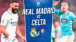 Real Madrid visita al Celta por la jornada 30 de LaLiga