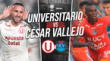 Universitario y César Vallejo jugarán en el Estadio Monumental.