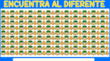 Encuentra al 'Chavito' oculto diferente a lso demás.