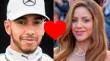 Shakira y Lewis Hamilton avivan los rumos de un supuesto romance entre ambos.