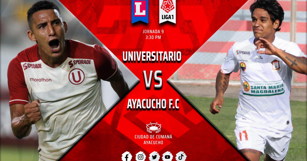 Universitario Vs Ayacucho Fc En Vivo Minuto A Minuto Del Partido Por