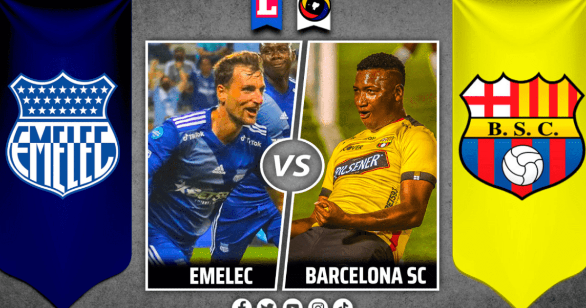 Barcelona Sc Vs Emelec Suspendido Minuto A Minuto Del Clásico Del Astillero Por Liga Pro 2022 9046