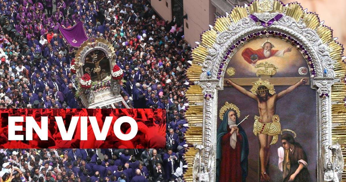 Señor De Los Milagros En Vivo Recorrido De La Sagrada Imagen Cristo Moreno Del Día 19 De Octubre 8559