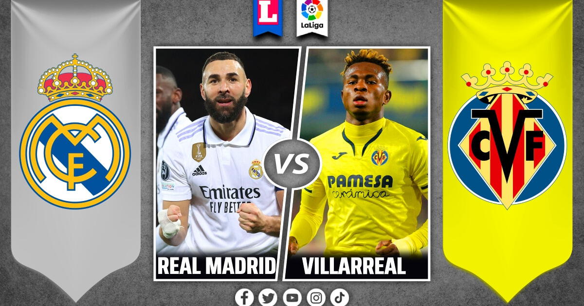 Real Madrid Vs. Villarreal EN VIVO Por Liga Santander: Resumen Del Partido