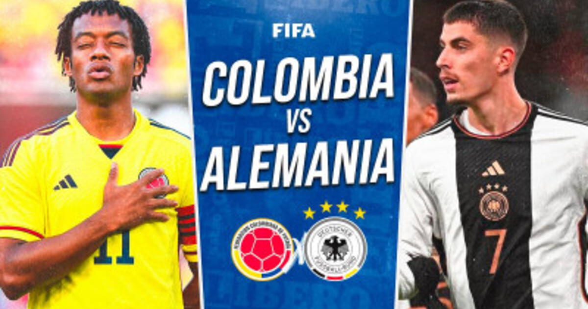 Colombia vs Alemania EN VIVO minuto a minuto del partido amistoso