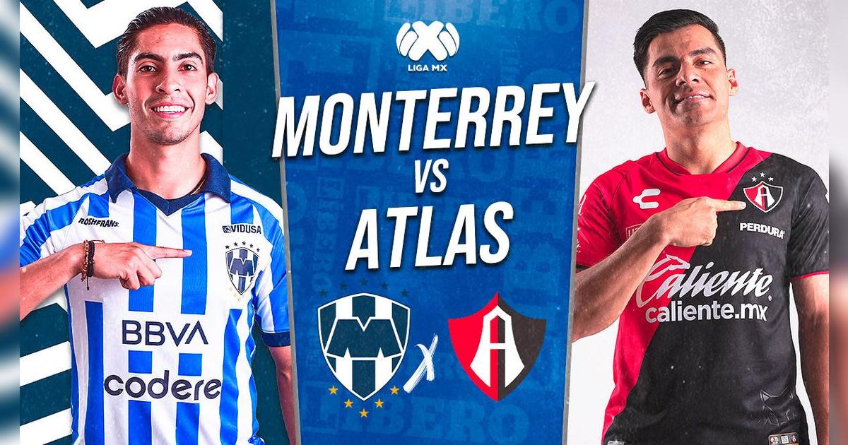 Monterrey vs Atlas: resumen del partido por Liga MX