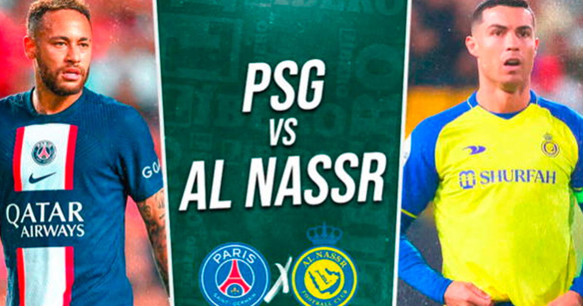 PSG vs Al Nassr resumen del partido amistoso