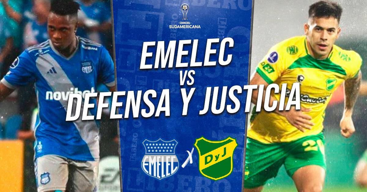 Emelec Complicó Su Clasificación Tras Perder 1 2 Ante Defensa Y Justicia En Los Minutos Finales 6747