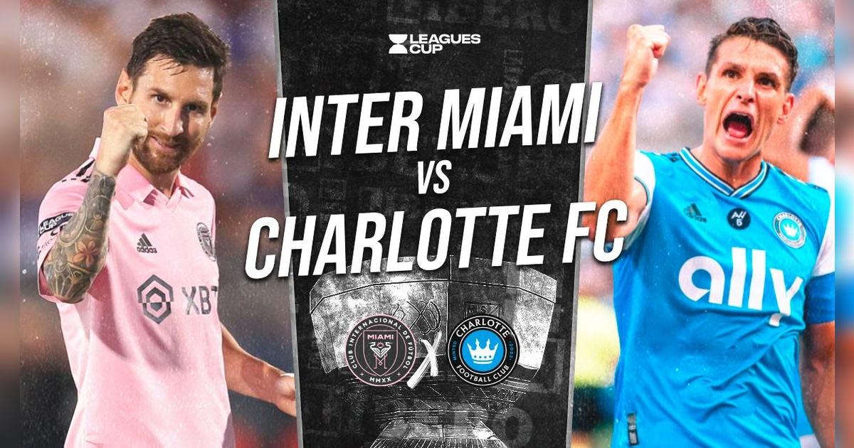 Inter Miami vs Charlotte FC EN VIVO por Leagues Cup: minuto a minuto