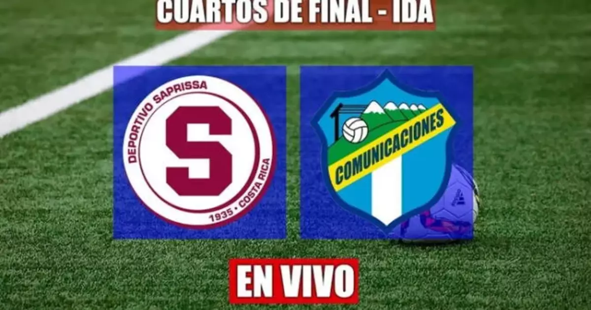 Saprissa Vs Comunicaciones VER EN VIVO Liga Concacaf