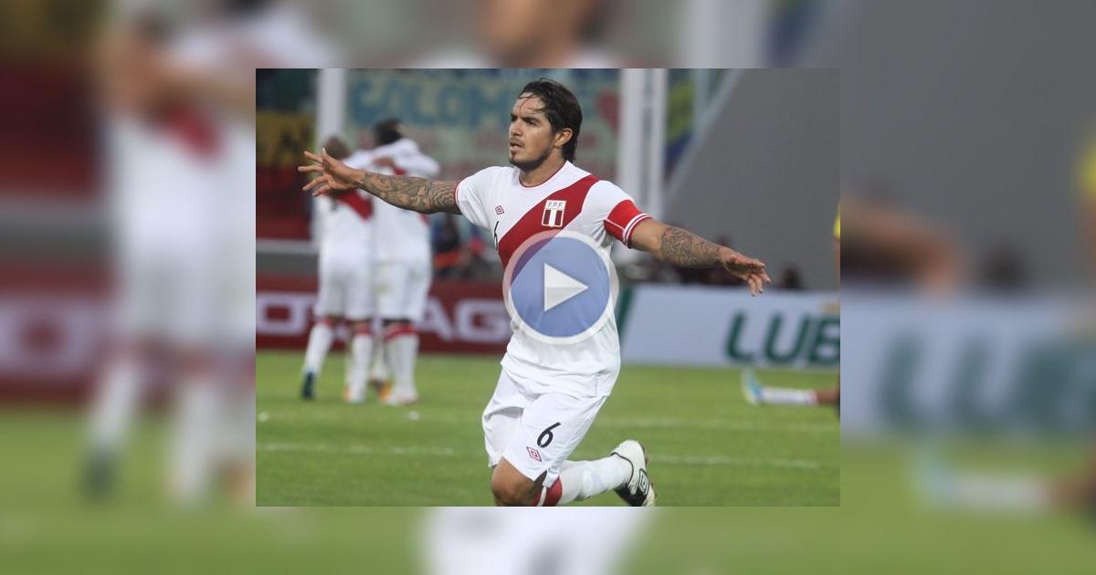 "Loco" Vargas Mi gol se lo dedico a todo el Perú