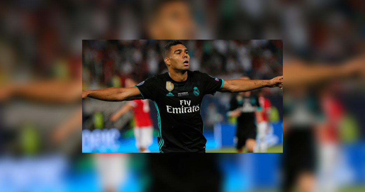 Real Madrid vs. Manchester United: Casemiro anota el 1-0 en final de ...