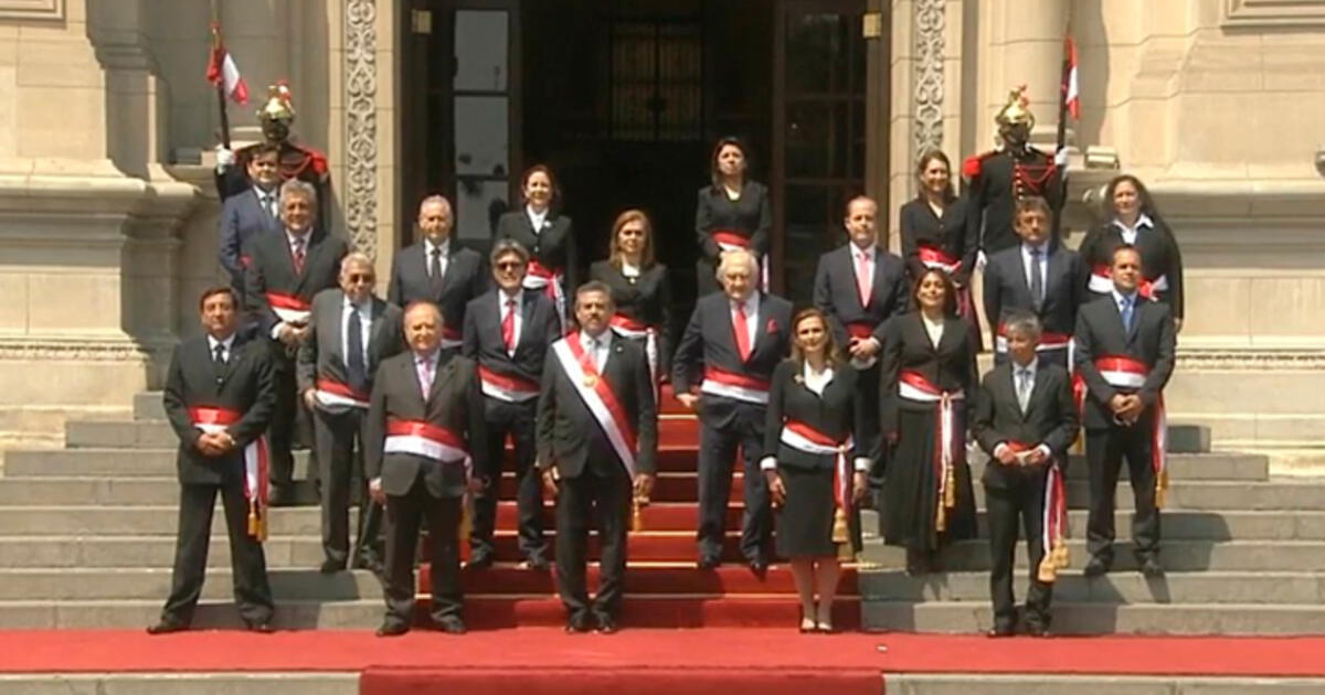 Manuel Merino Tomó Juramento Al Nuevo Gabinete Ministerial De Su ...