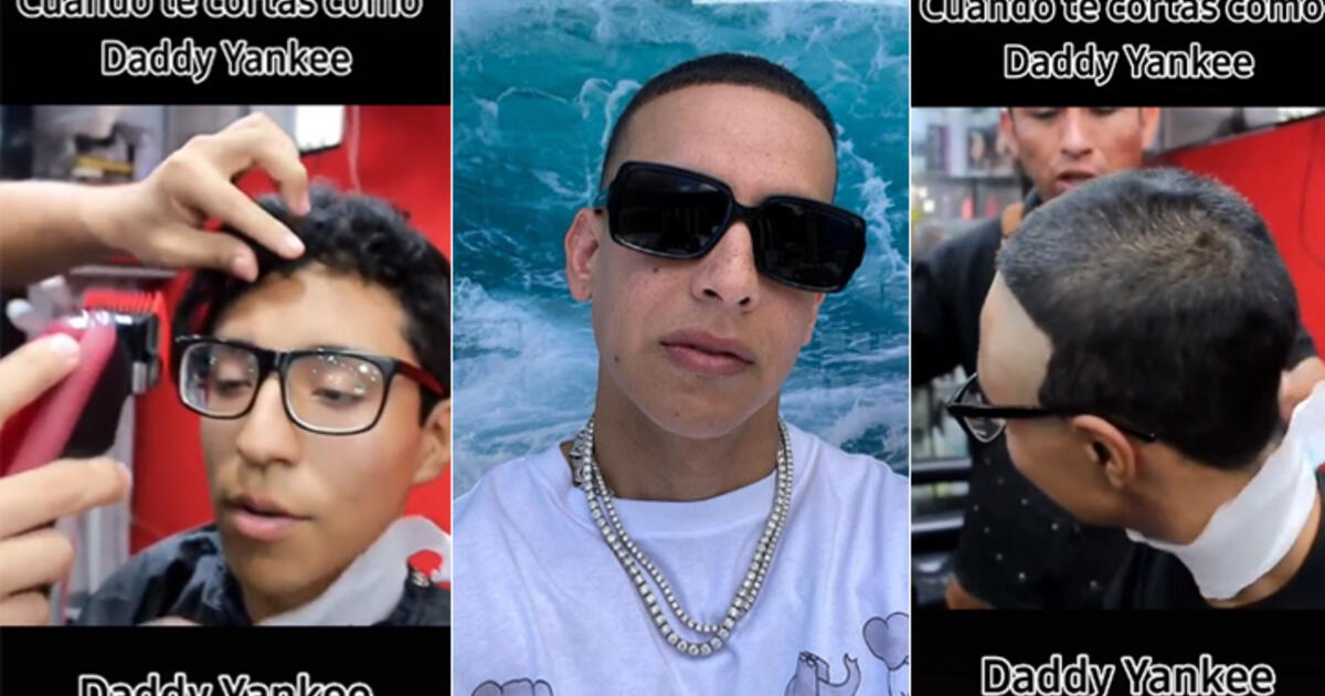 Joven le pide a su barbero el corte de Daddy Yankee, pero termina  decepcionado, VIDEO, Virales