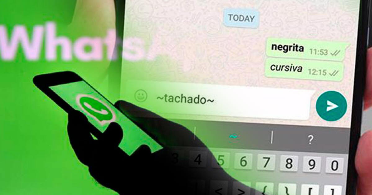 Whatsapp Cómo Usar Correctamente Las Negritas Cursivas Y Tachados En Un Texto 3563