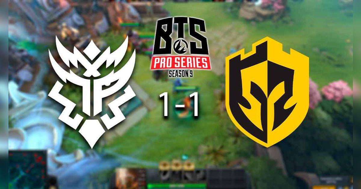Dota 2: Thunder Predator iguala con Black N Yellow por la BTS Pro Series 9