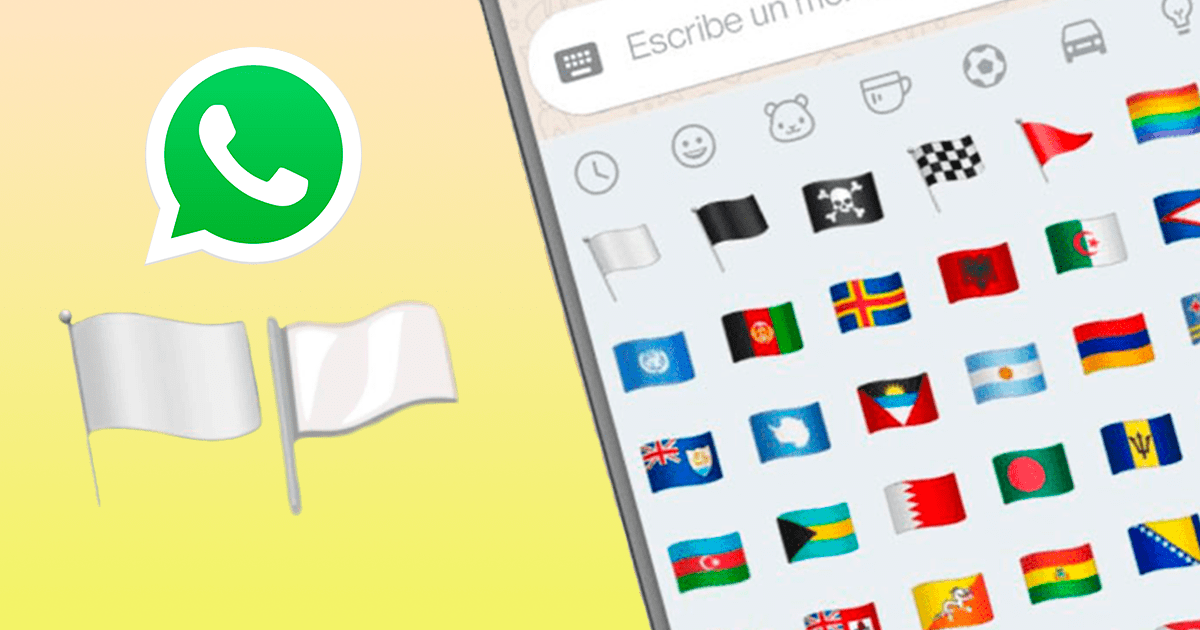 WhatsApp: Qué Significa El Emoji De La 'bandera Blanca' Y Cómo Usarlo