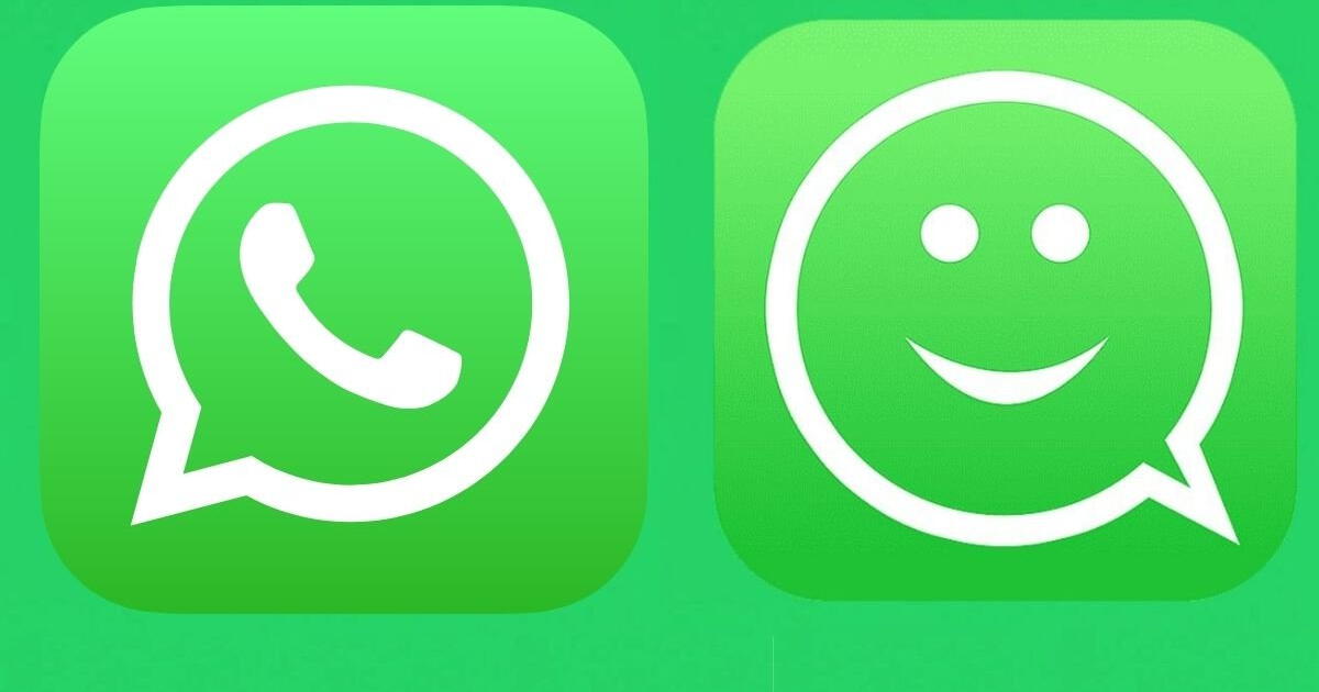 WhatsApp pasos para modificar el cono de la app por una carita feliz