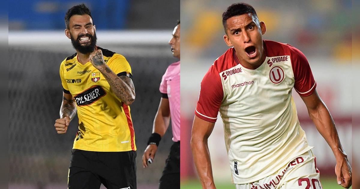 como quedo partido Barcelona SC vs Universitario de Deportes por Copa ...