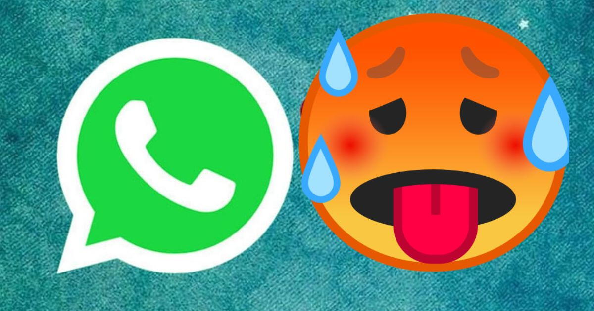 WhatsApp revisa el verdadero significado del emoji de carita sudando