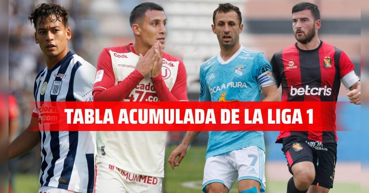 Liga 1 ¿Cómo va la tabla acumulada tras la jornada 2?