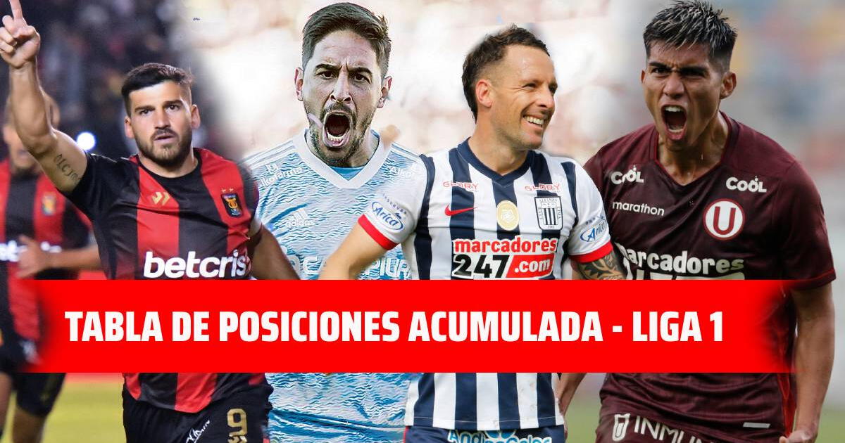 Tabla acumulada Liga 1 Perú 2022 resultados en directo tras victoria