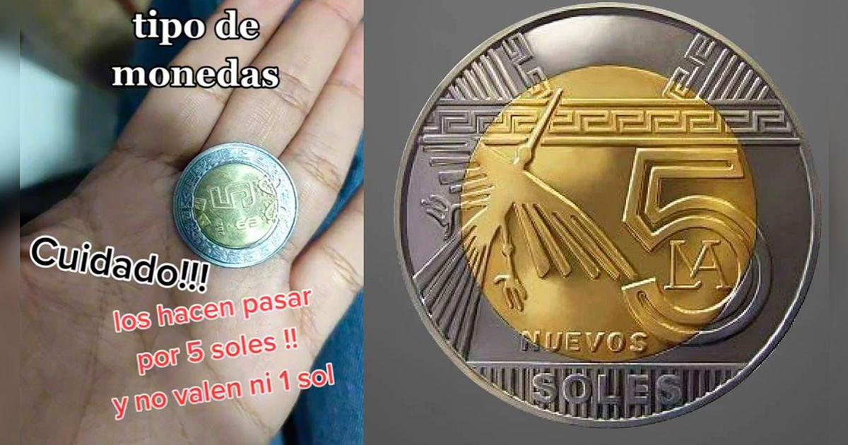 Creyó que tenía moneda de 5 soles de 'edición limitada' y descubrió que ...