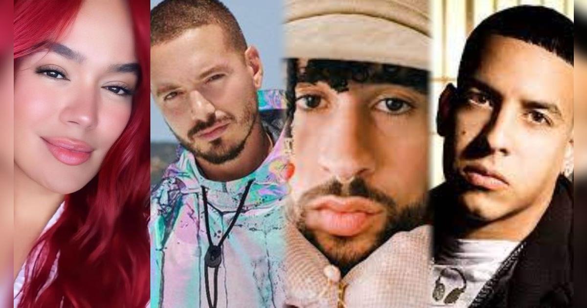 ¿De cuánto es el patrimonio de Bad Bunny, Daddy Yankee, Karol G y J Balvin?