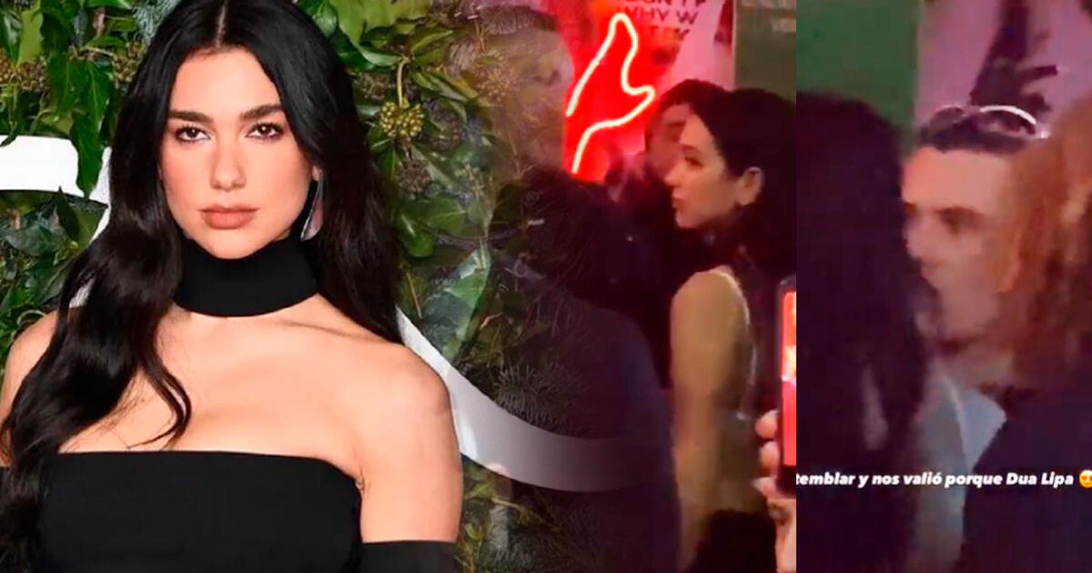 Dua Lipa fue sorprendida por sismo de 6.9 mientras se divertía en discoteca  en México