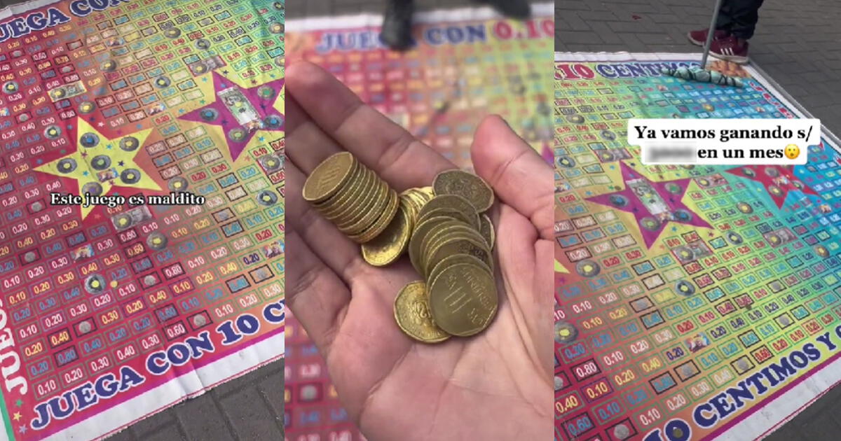 Gastó S 100 en gigantografía para un juego de monedas y consiguió 2