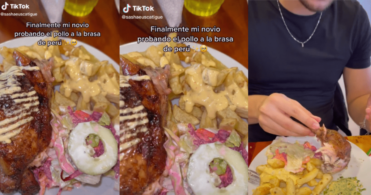 Viral Extranjero Prueba El Pollo A La Brasa Y Sorprende Con La Puntuaci N Que Le Da