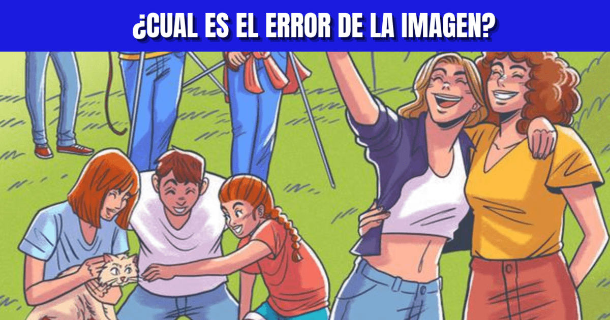 Solo Los Genios Superaron Este Reto En 5 Segundos ¿cuál Es El Error De La Imagen 7044