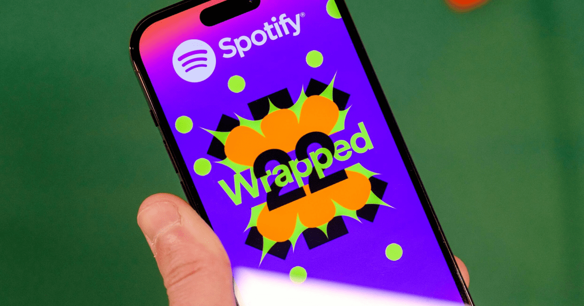 Sección de momentos musicales más memorables en Spotify Wrapped