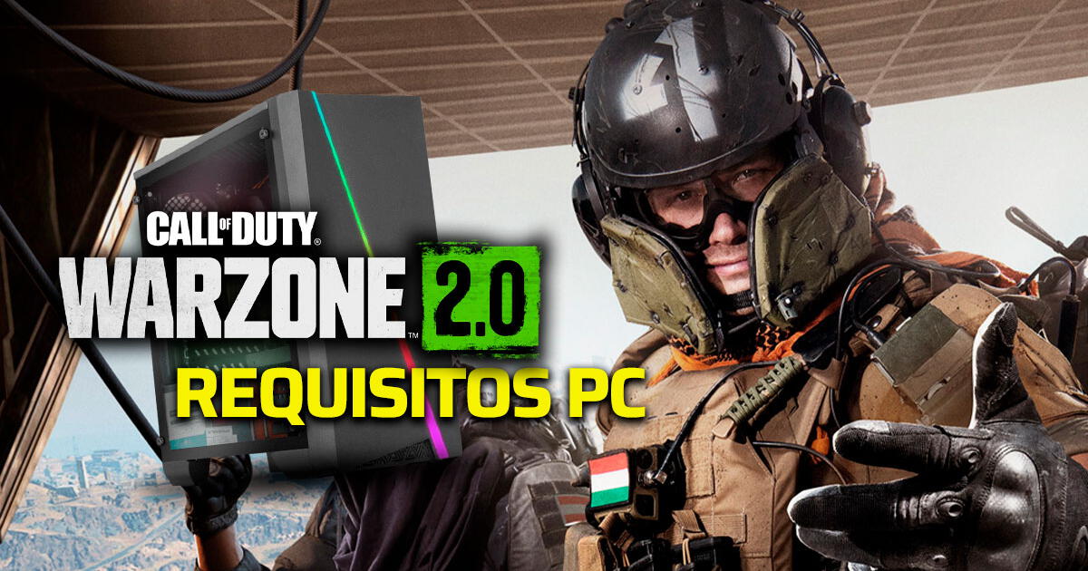 Call of Duty Warzone 2.0 - Requisitos mínimos e recomendados para o PC