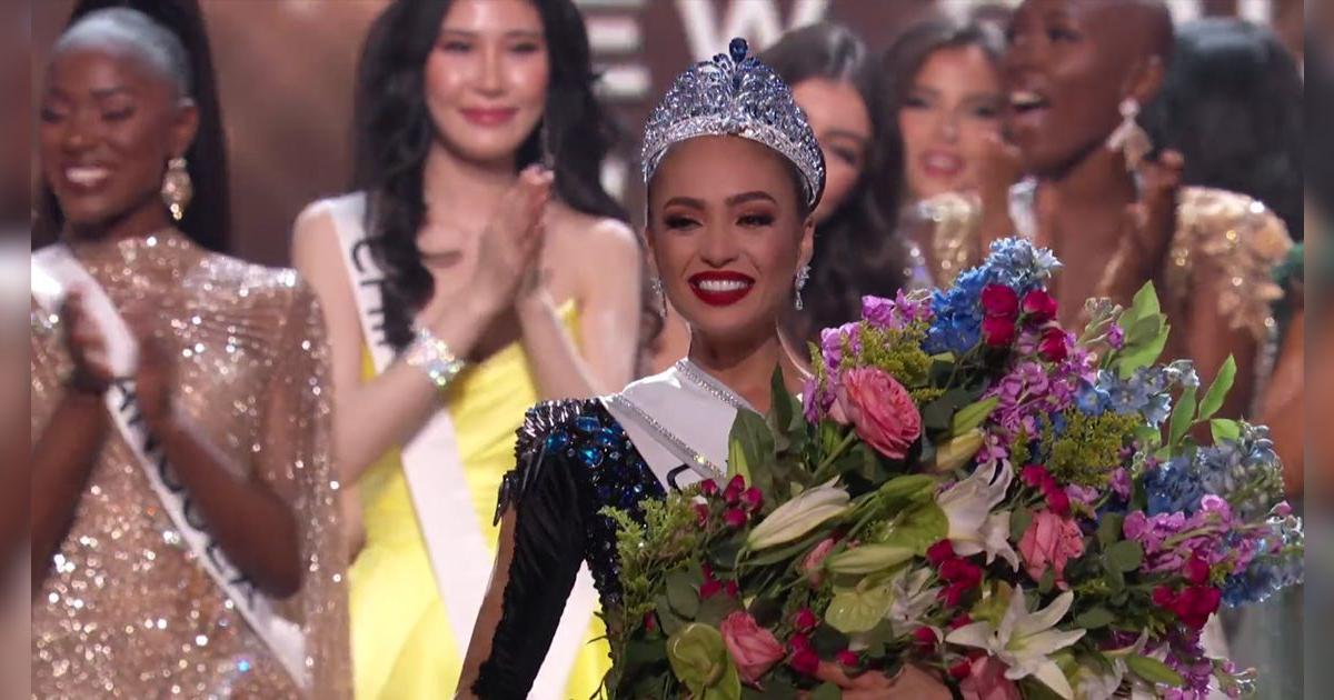 Final Miss Universo 2022 Miss USA, R' Bonney Gabriel, gana el certamen