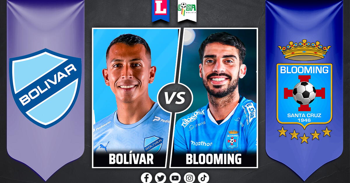 Bolívar Vs Blooming EN VIVO Por Liga Boliviana Vía Tigo Sports: Cuándo ...