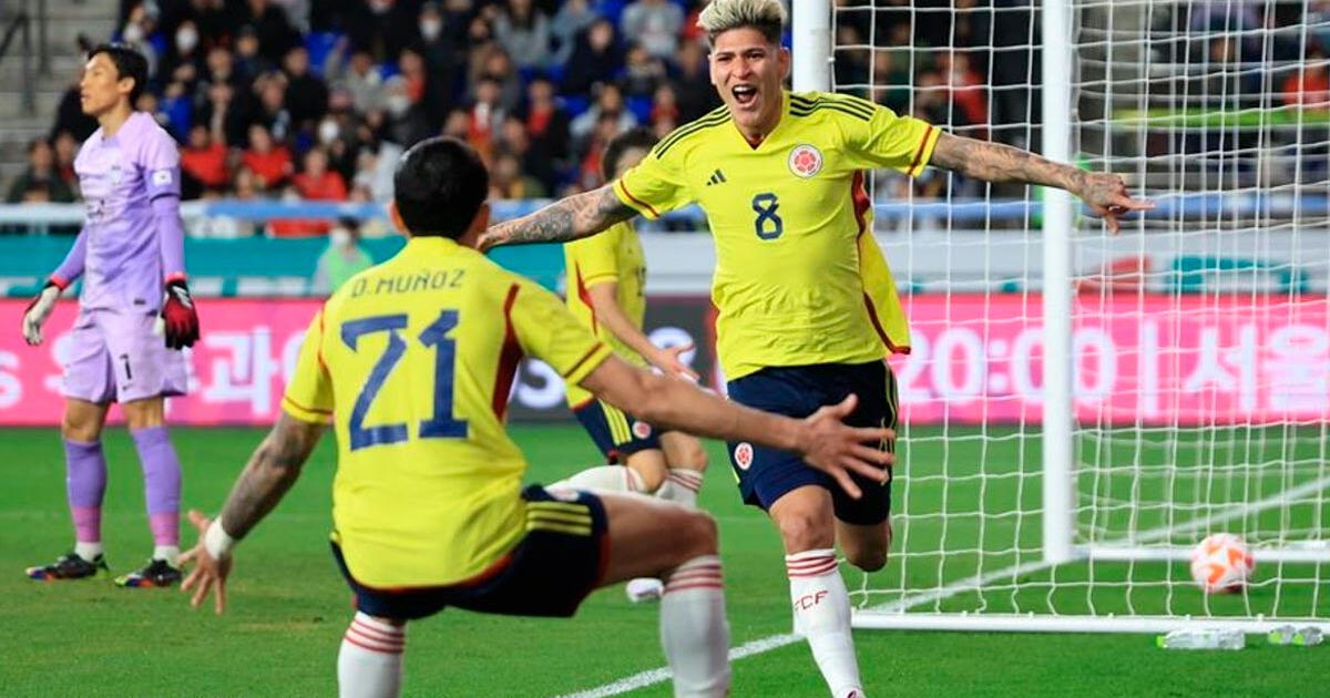 Colombia Despertó Y Empató 2-2 A Corea Del Sur En Un Partido Amistoso ...