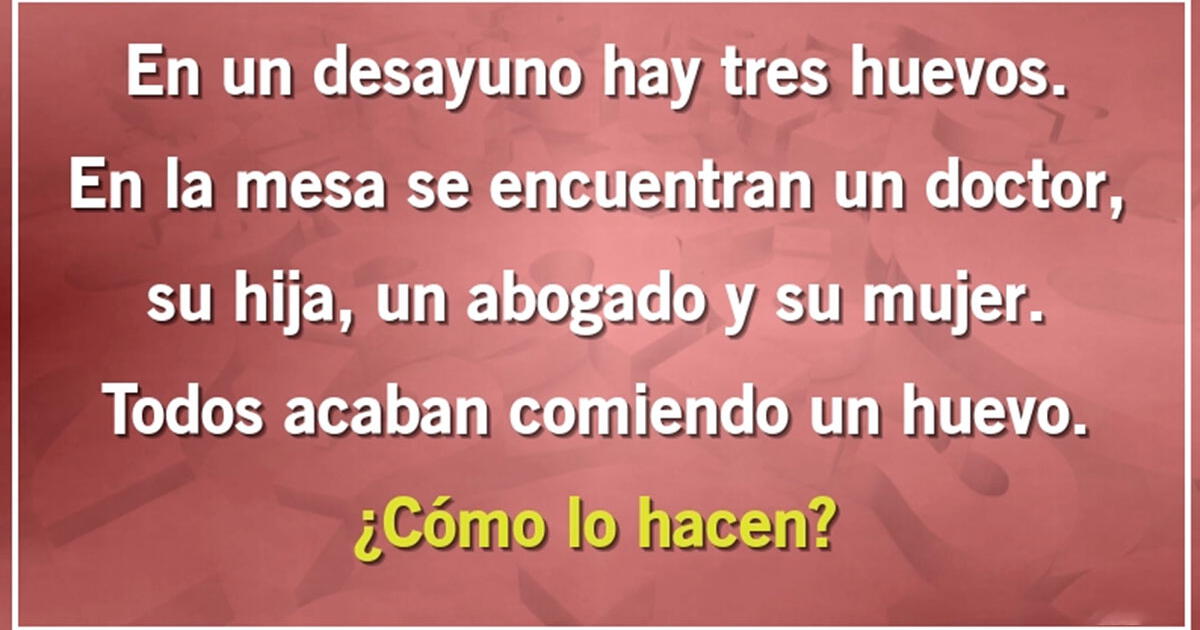 Si Eres Inteligente Podrás Resolver El Acertijo Extremo En 7 Segundos ¿cómo Lo Hacen 2889