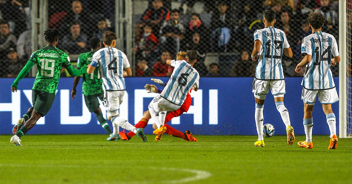 Cómo salió Argentina vs Nigeria hoy por Mundial Sub 20 goles